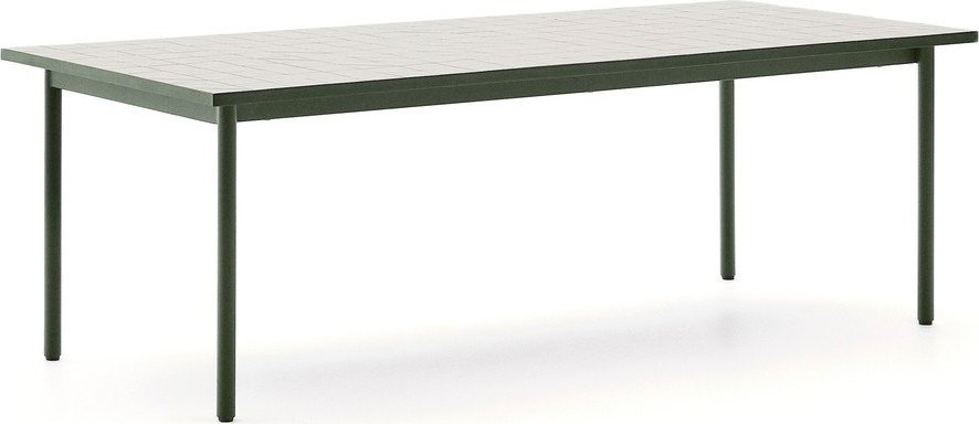 Zahradní jídelní stůl s keramickou deskou 101x223 cm Maurina – Kave Home Kave Home