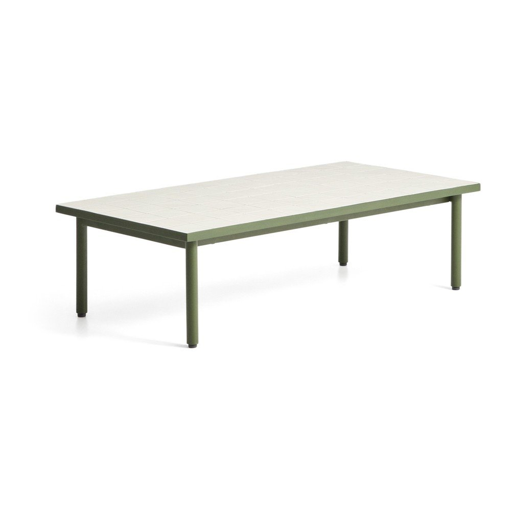 Zahradní konferenční stolek s keramickou deskou 61x122 cm Maurina – Kave Home Kave Home