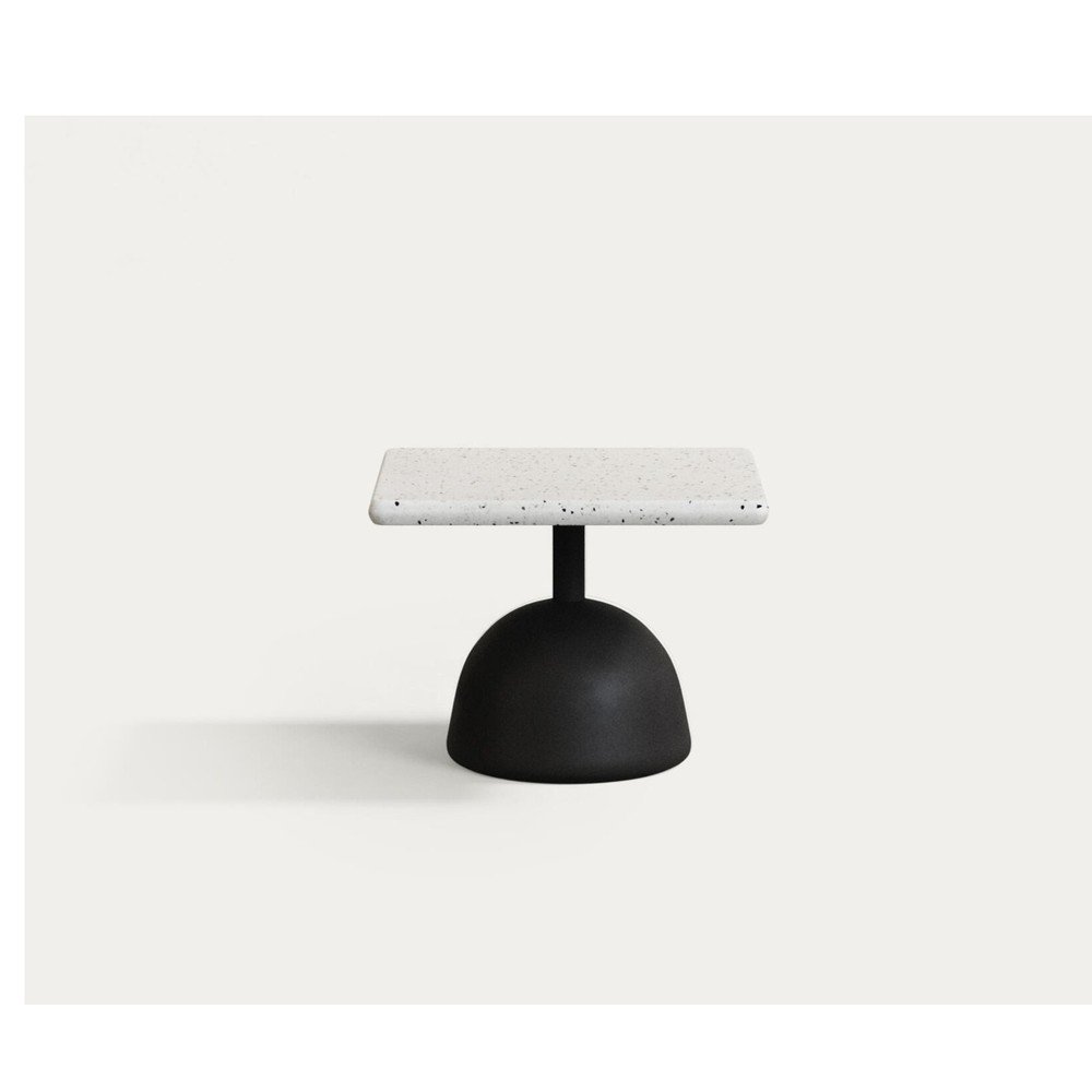 Zahradní konferenční stolek s terrazzo deskou 44x44 cm Saura – Kave Home Kave Home
