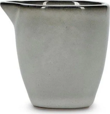 Zelená kameninová konvička na mléko 70 ml Artisan – Salt&Pepper