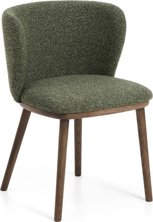 Zelené čalouněné jídelní křeslo Ciselia – Kave Home Kave Home