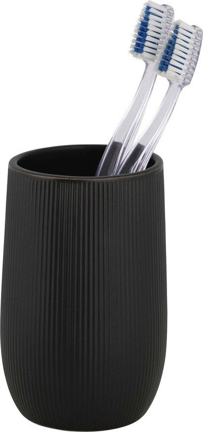Zelený keramický kelímek na zubní kartáčky Fablo – Wenko WENKO