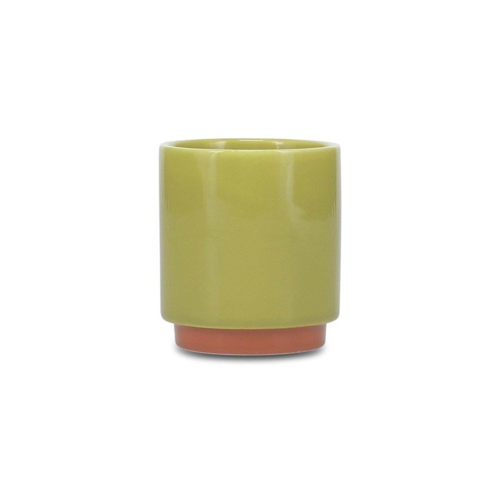 Zelený/oranžový kameninový šálek 270 ml Duo – ONA ONA
