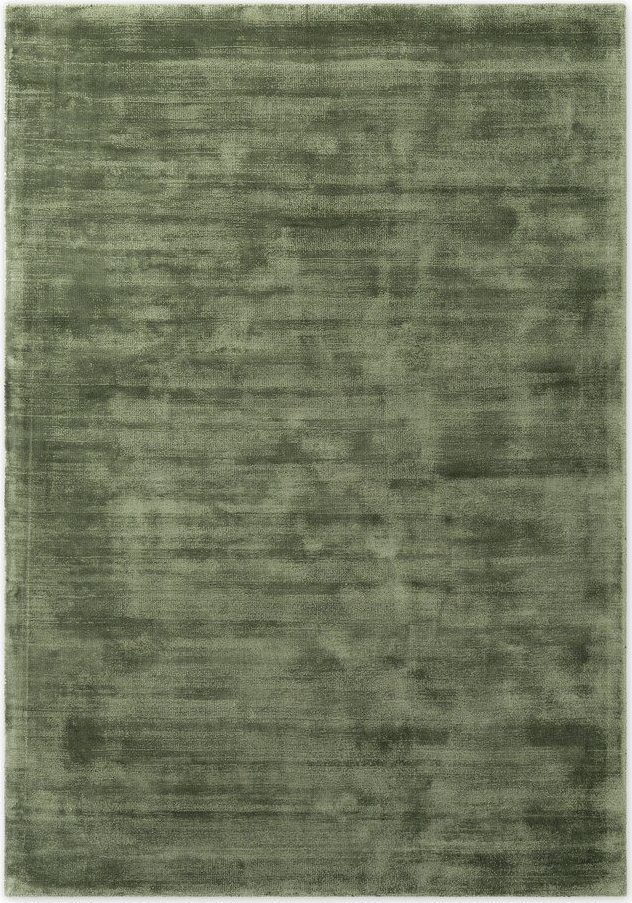 Zelený ručně tkaný koberec z viskózy 80x150 cm Noemi – Vikosa Vikosa