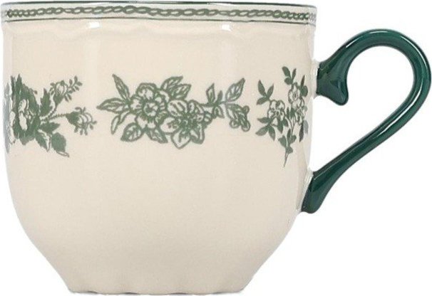 Zelený/slonovinový porcelánový šálek 215 ml Cyril – S|P Collection S|P Collection