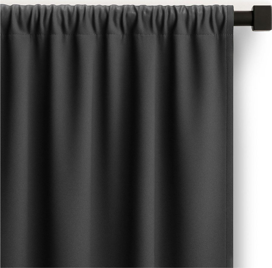 Antracitový dimout závěs 140x250 cm Carli – Restilo Restilo