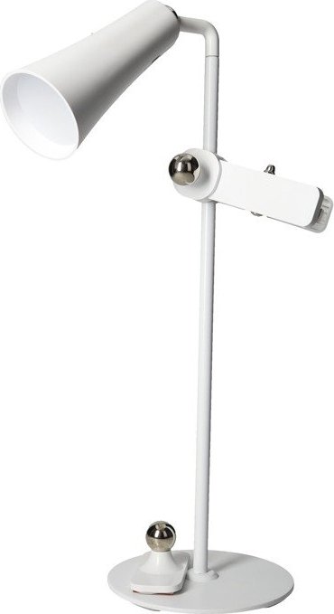 Bílá LED stolní lampa (výška 47
