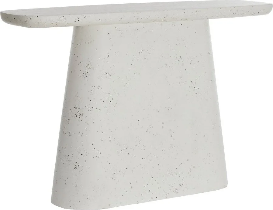 Bílý konzolový stolek 40x120 cm Hamura – Light & Living