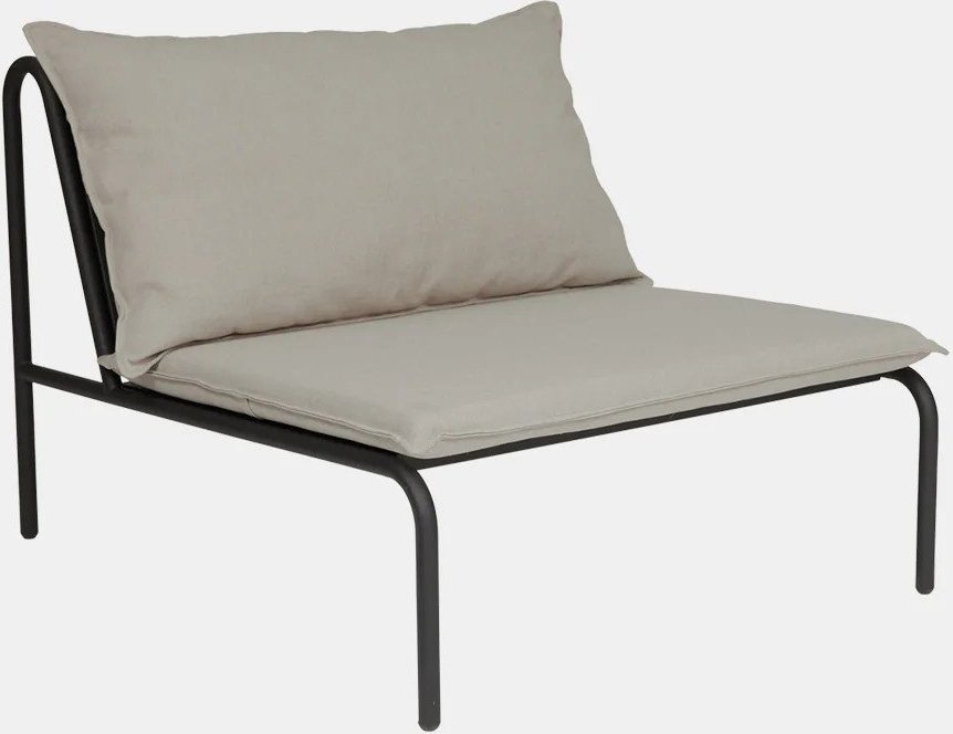 Černá/béžová polstrovaná zahradní židle Furi – OYOY Living Design Oyoy Living Design