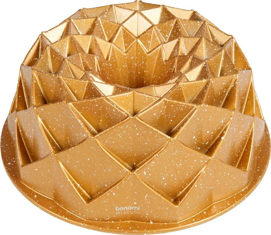 Forma na pečení z litého hliníku ve zlaté barvě Bonami Selection Jeweline