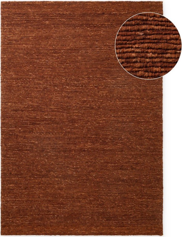 Hnědý ručně tkaný vlněný koberec 200x290 cm Bexley Woolwich – Ted Baker Ted Baker