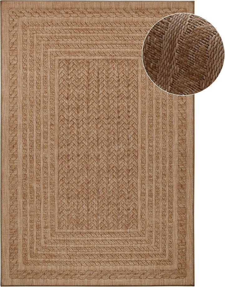 Hnědý vnitřní a venkovní koberec 80x150 cm Limonero – Hanse Home Hanse Home