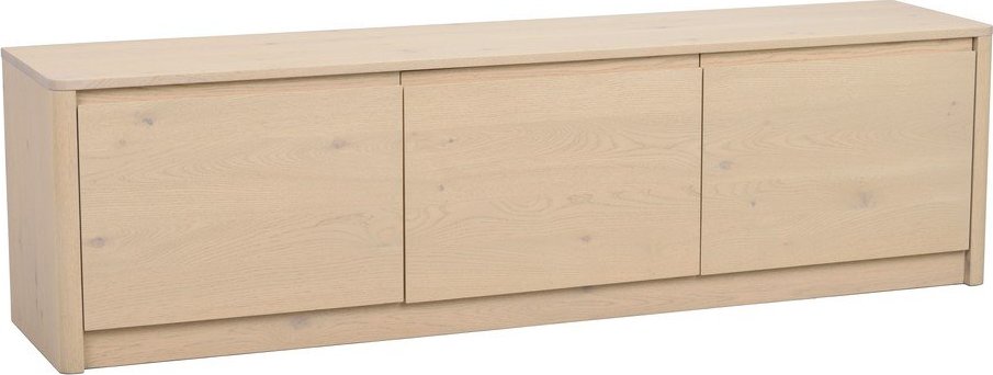 Komoda v dekoru dubu ve světle přírodní barvě 180x50x40 cm Melstone – Rowico Rowico