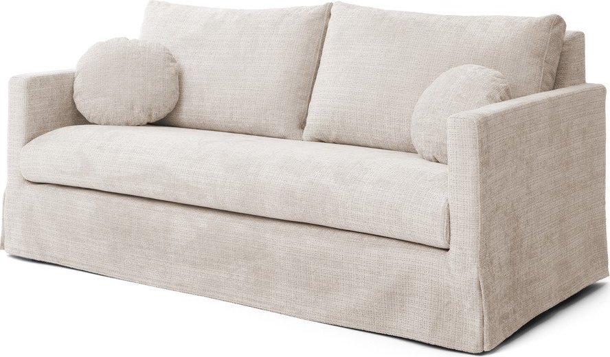 Krémová pohovka 195 cm Paphos – Ropez Ropez