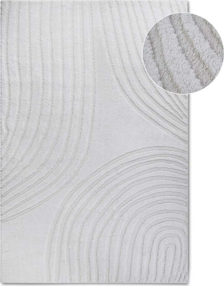 Krémový koberec 120x170 cm Pigment Cream White – Elle Decoration Elle Decoration
