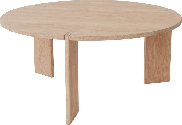 Kulatý konferenční stolek z dubového dřeva v přírodní barvě ø 90 cm Oy – OYOY Living Design Oyoy Living Design
