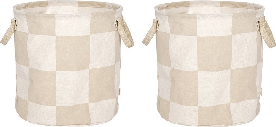 Látkové košíky v sadě 2 ks ø 32x32 cm Chess – OYOY Living Design Oyoy Living Design