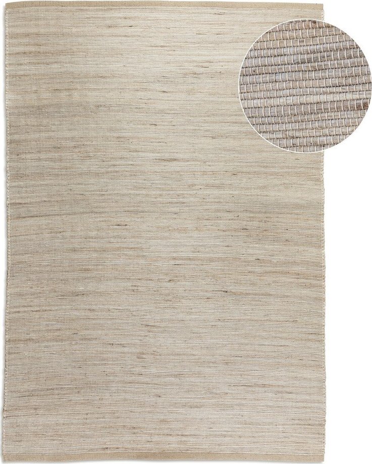Oboustranný/ručně tkaný koberec s příměsí juty ve světle přírodní barvě 80x150 cm Handloom – Hanse Home Hanse Home