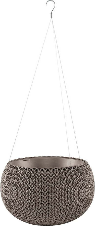 Plastový závěsný květináč ø 28 cm Cozy – Keter Curver