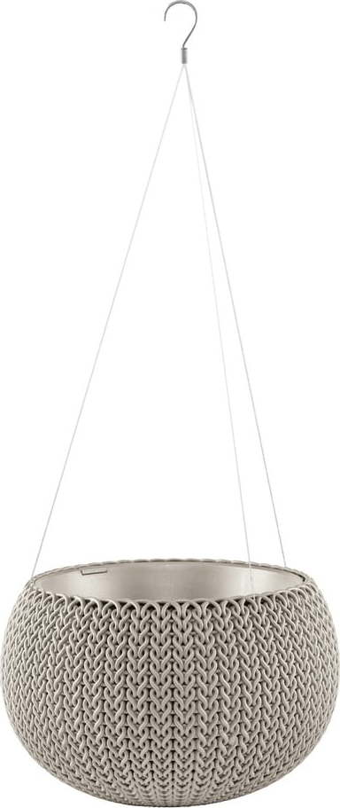 Plastový závěsný květináč ø 36 cm Cozy – Keter Curver