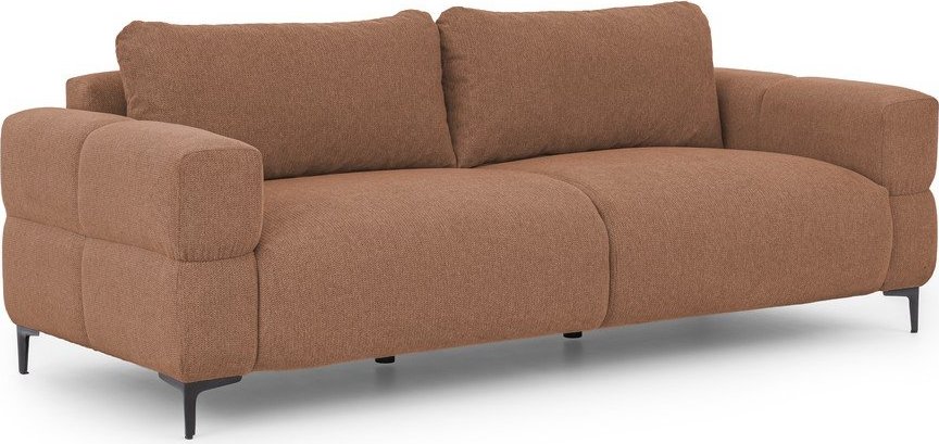 Pohovka v terakotové barvě 217 cm Helio – Ropez Ropez