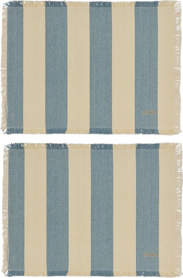 Prostírání v sadě 2 ks z bio bavlny 36x48 cm Toppu – OYOY Living Design Oyoy Living Design