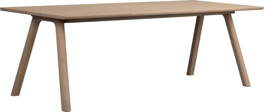 Rozkládací jídelní stůl z dubového dřeva 95x220 cm Clapperton – Rowico Rowico
