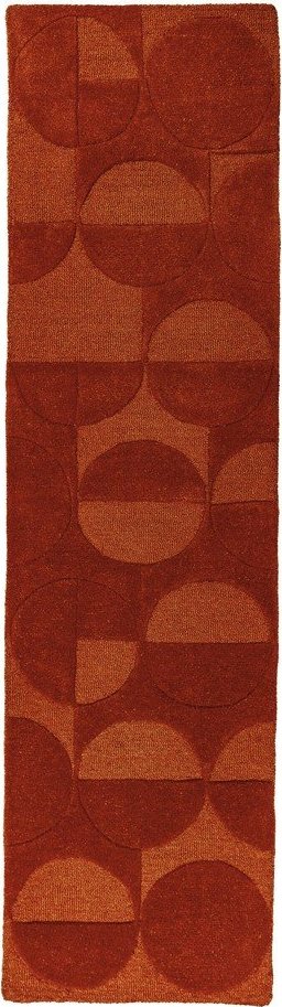 Ručně tkaný vlněný běhoun v terakotové barvě 60x230 cm Gigi – Flair Rugs Flair Rugs