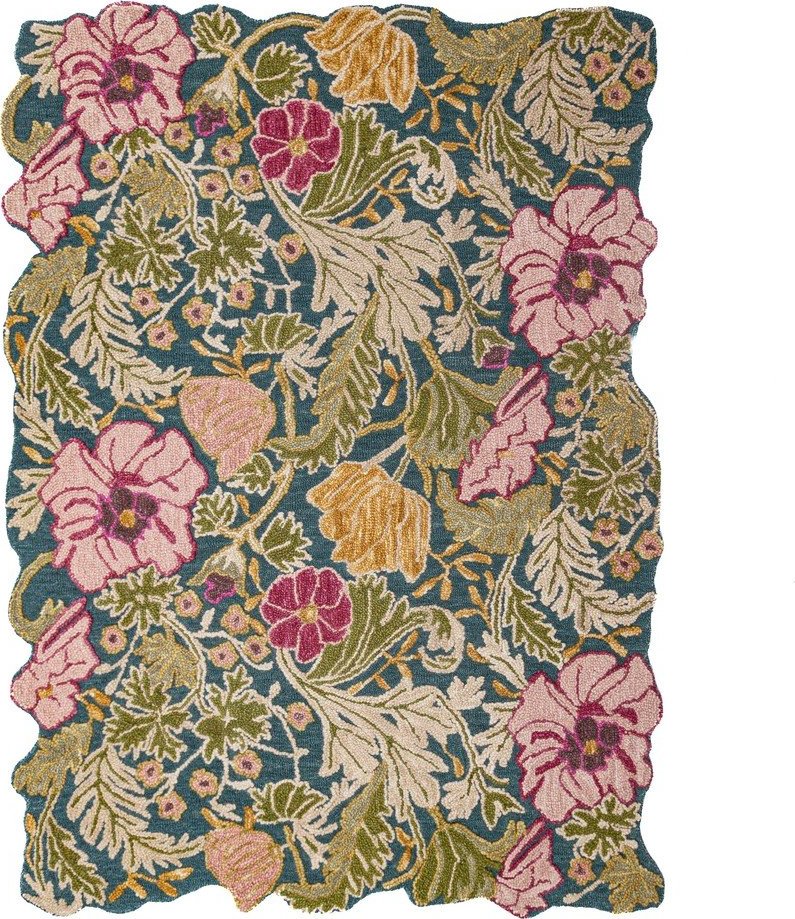 Ručně tkaný vlněný koberec 120x170 cm Daphne Shaped Floral – Flair Rugs Flair Rugs