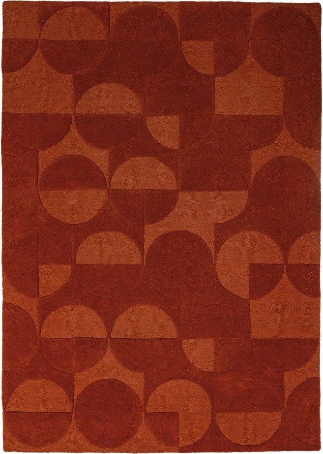 Ručně tkaný vlněný koberec v terakotové barvě 120x170 cm Gigi – Flair Rugs Flair Rugs
