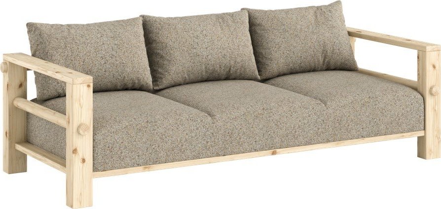 Šedá pohovka 225 cm Bare – Karup Karup