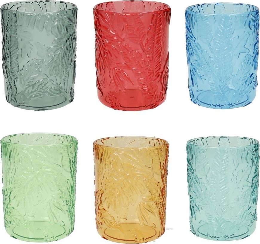 Sklenice v sadě z akrylu 6 ks 400 ml Tropical – Brandani Brandani