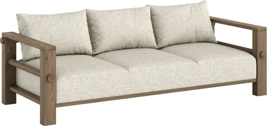 Světle šedá pohovka 225 cm Bare – Karup Karup