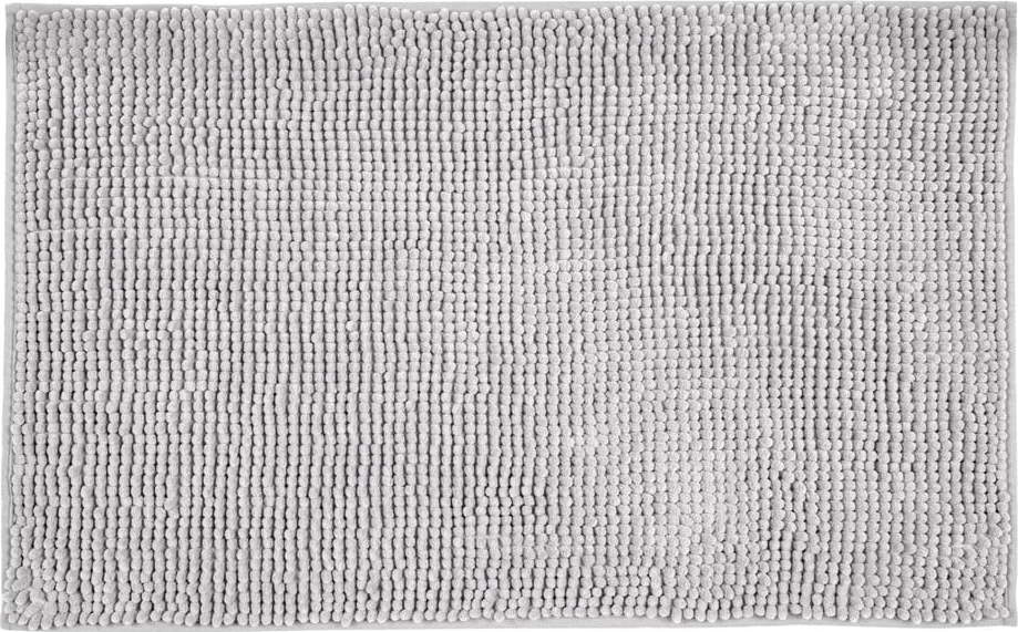 Světle šedá textilní koupelnová předložka 50x80 cm Chenille – Allstar Allstar