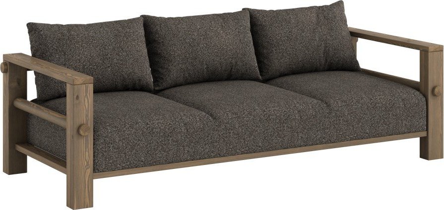 Tmavě šedá pohovka 225 cm Bare – Karup Karup