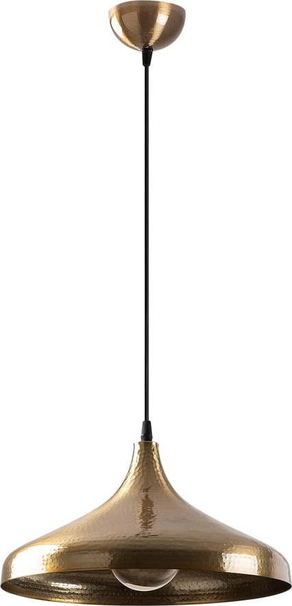 Závěsné svítidlo v bronzové barvě s kovovým stínidlem ø 36 cm Tattoo – Opviq lights Opviq lights
