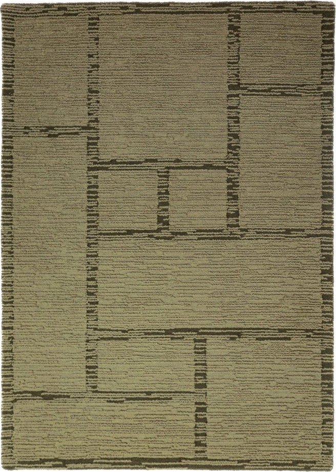 Zelený ručně tkaný vlněný koberec 160x230 cm Harris Modula Wool – Flair Rugs Flair Rugs