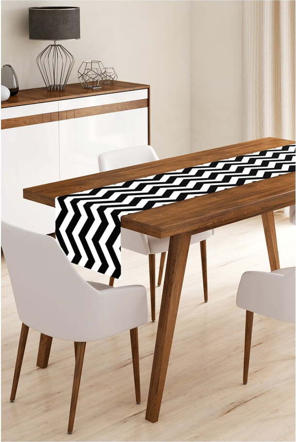 Běhoun na stůl 40x130 cm Zig Zag – Minimalist Cushion Covers Minimalist Cushion Covers