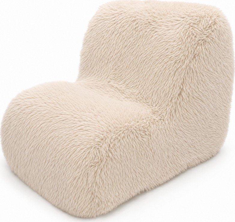Béžové dětské křesílko Mammoth – Meowbaby MeowBaby