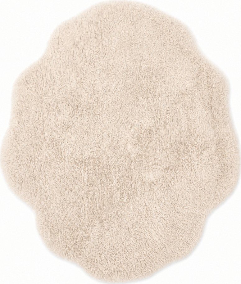 Béžový dětský koberec 115x140 cm Mammoth – Meowbaby MeowBaby