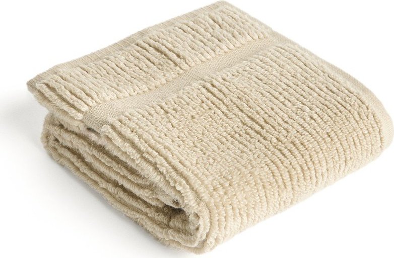 Béžový froté bavlněný ručník 30x50 cm Olvira – Kave Home Kave Home