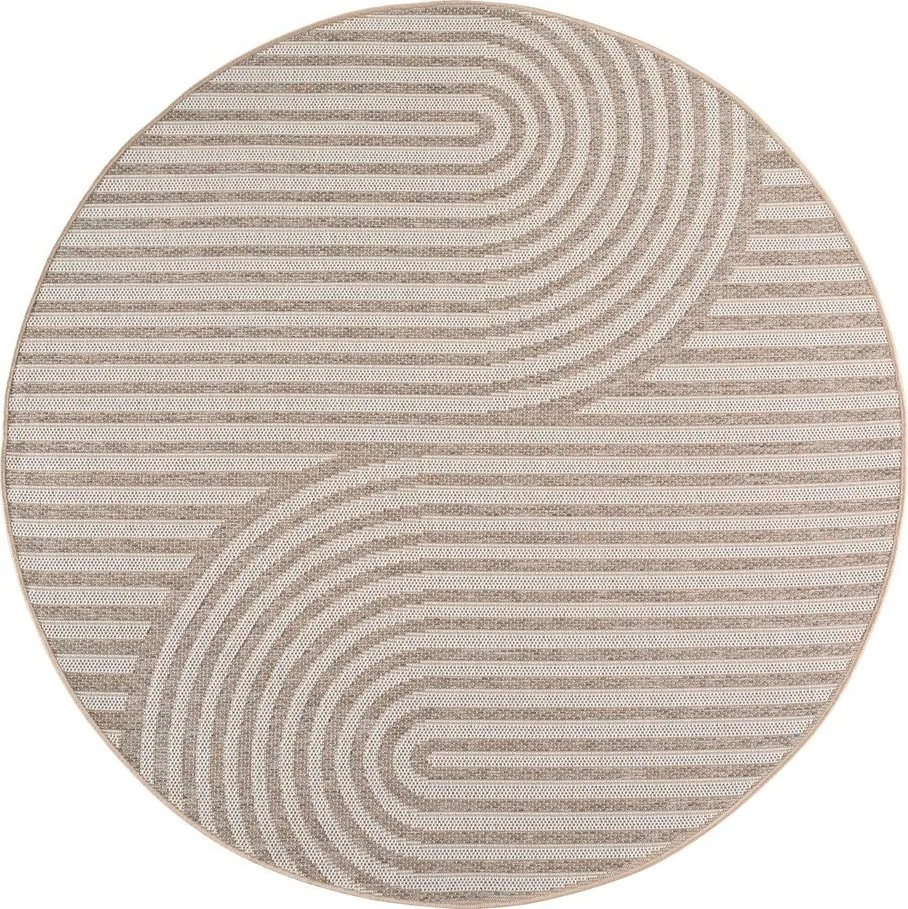 Kulatý vnitřní a venkovní koberec ø Desert 1301 – Ayyildiz Carpets