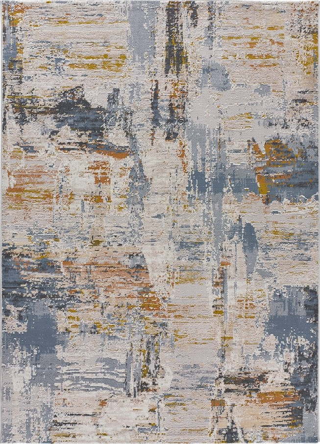 Béžový/šedomodrý koberec 192x290 cm – Universal Universal