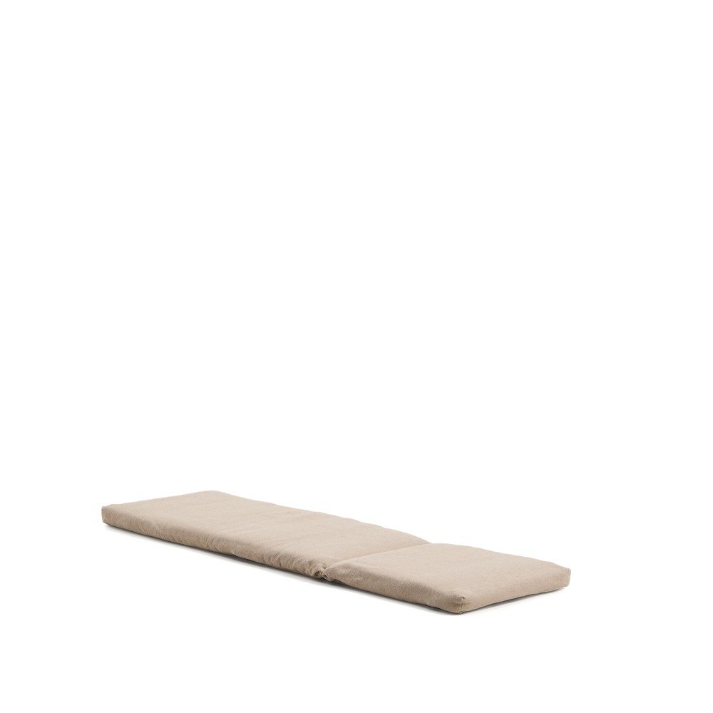 Béžový zahradní podsedák na lehátko 50x175 cm Maoni – Kave Home Kave Home