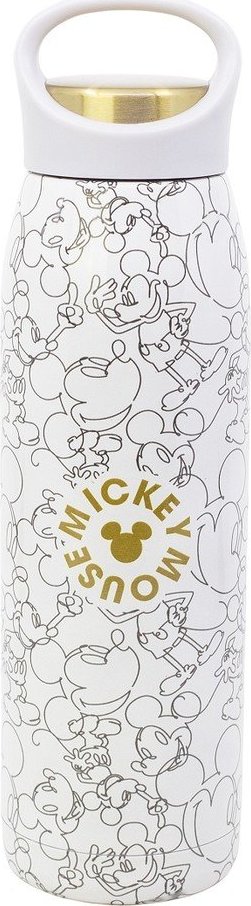 Bílá nerezová dětská termoska 665 ml Mickey Mouse – STOR STOR