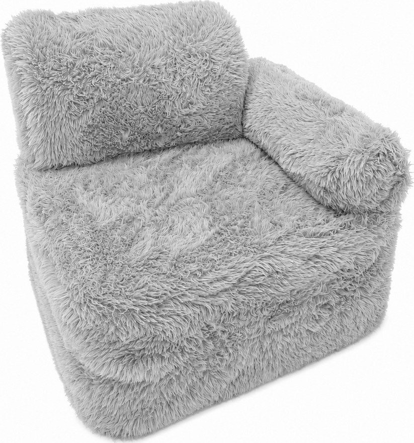 Bílé dětské křesílko Mammoth – Meowbaby MeowBaby