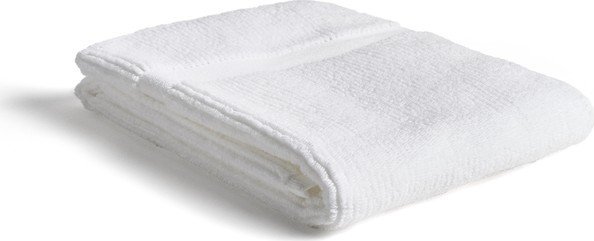 Bílý froté bavlněný ručník 50x90 cm Olvira – Kave Home Kave Home