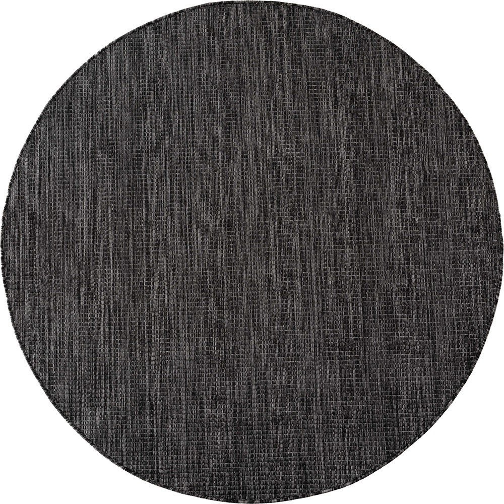 Černý kulatý vnitřní a venkovní koberec ø 160 cm Mira 1450 – Ayyildiz Carpets Ayyildiz Carpets