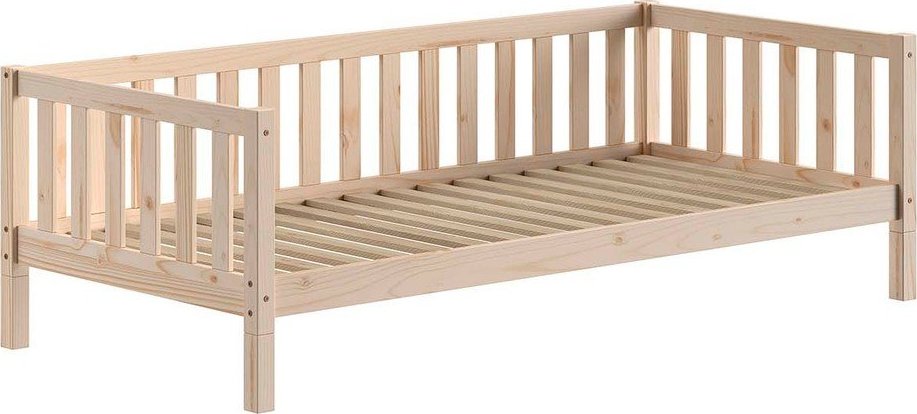Dětská postel z borovicového dřeva s roštem 90x200 cm v přírodní barvě Dallas – Vipack Vipack