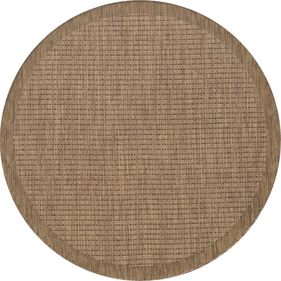 Kulatý vnitřní a venkovní koberec v přírodní barvě ø 200 cm Giza 1410 – Ayyildiz Carpets Ayyildiz Carpets
